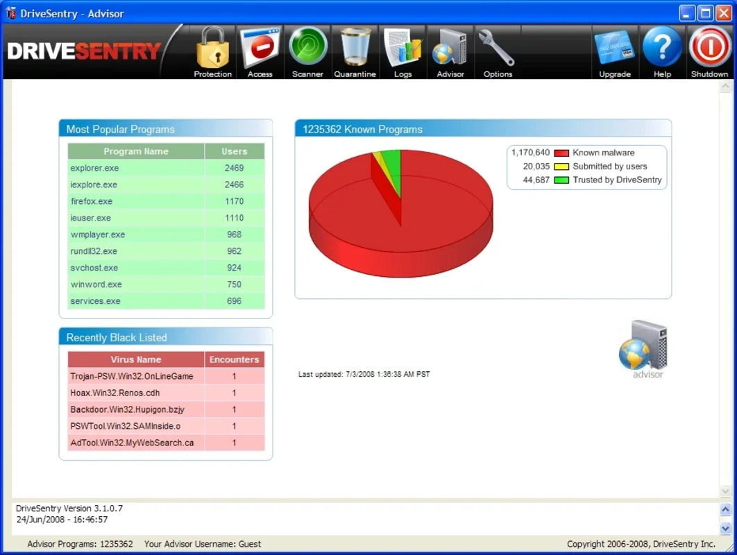 DriveSentry for Windows - Protect Your System