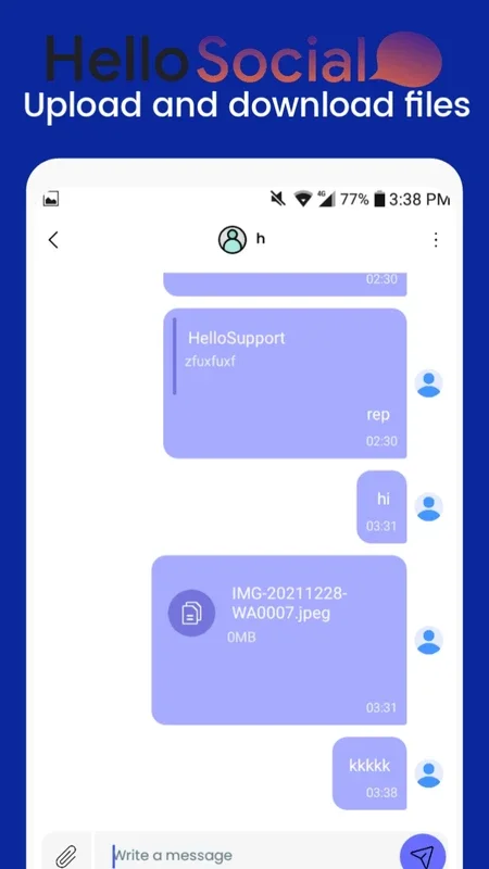 Hello - Comms and Groups for Android: Seamless Communication