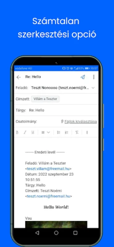 Freemail for Android: Efficient Email Management