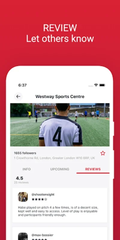 Footy Addicts for Android - Manage Football Activities Easily