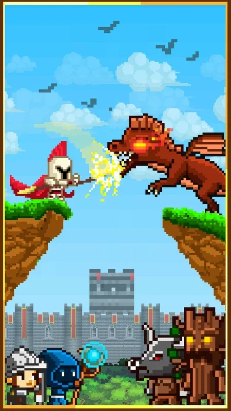 Clicker Knights Vs dragons for Android - Engaging Fantasy Game