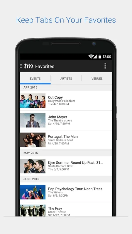 Ticketmaster for Android - Easy Ticket Buying and More