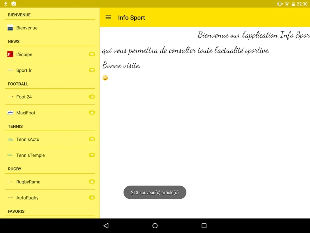 Info Sport for Android - Stay Updated with Sports News