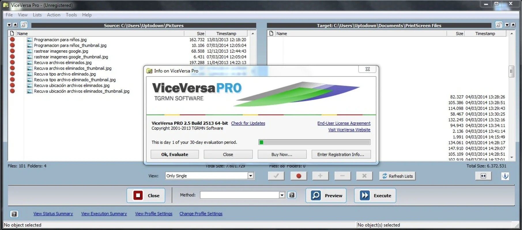 ViceVersa for Windows - Free File Synchronization Tool