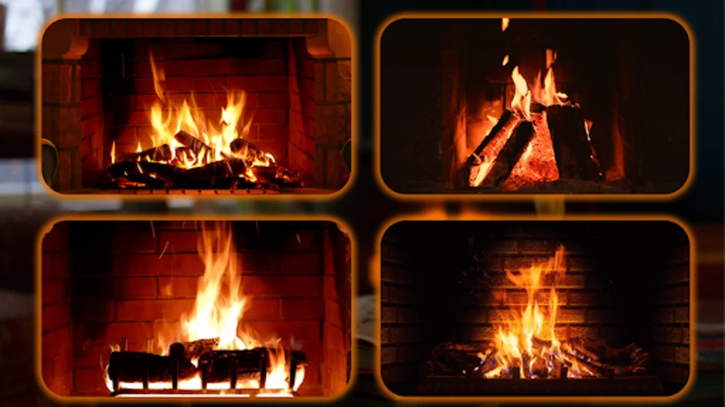 Romantic Fireplaces for Android - Immersive Relaxation