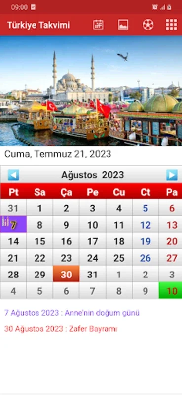 Türkiye Takvimi for Android - Stay Organized with Digital Calendar
