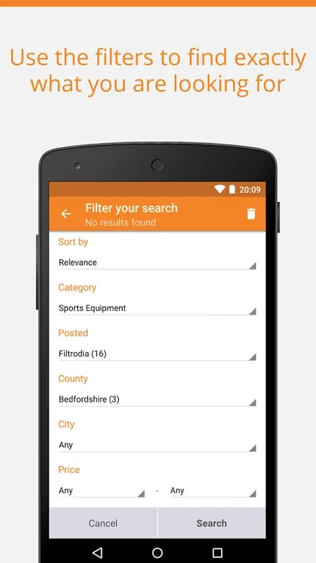 Products for Android: Find Classifieds Easily