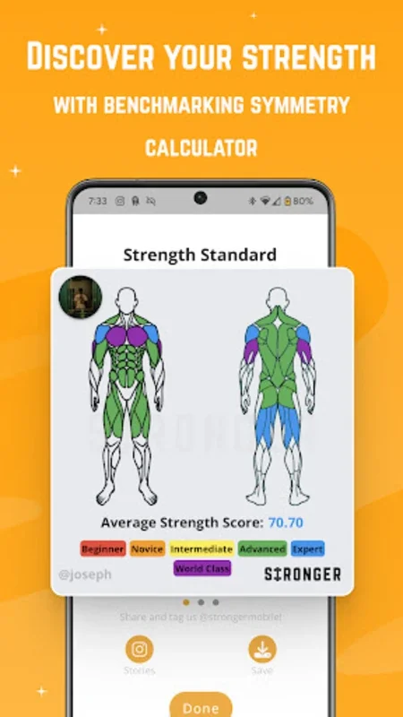 Stronger for Android - Transform Your Fitness with Fun Stats