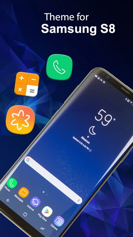 Samsung S8 edge Launcher - Themes and Wallpaper for Android