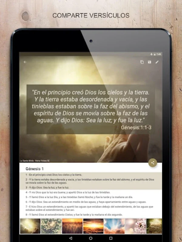 Biblia Reina Valera SE for Android - Spiritual Enrichment