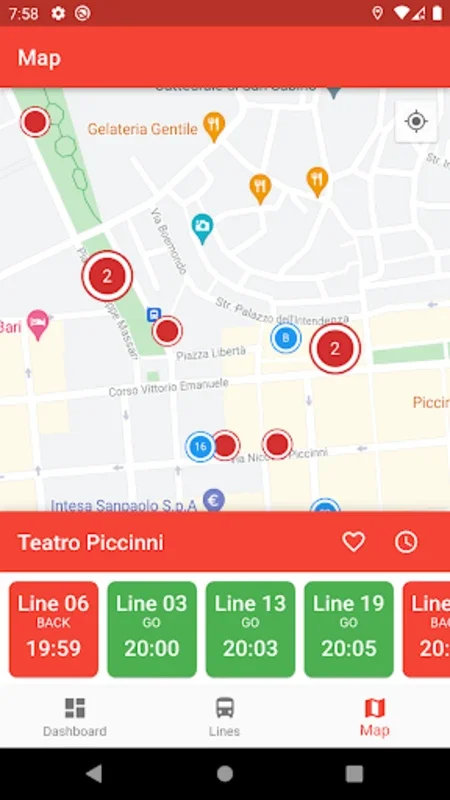 Bari Smart for Android: Real-Time Bus Info App