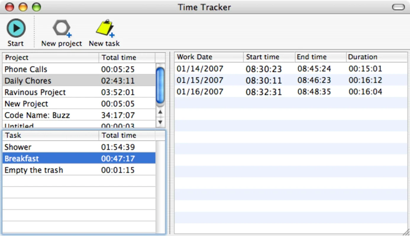 TimeTracker for Windows - Monitor Your Computer Usage