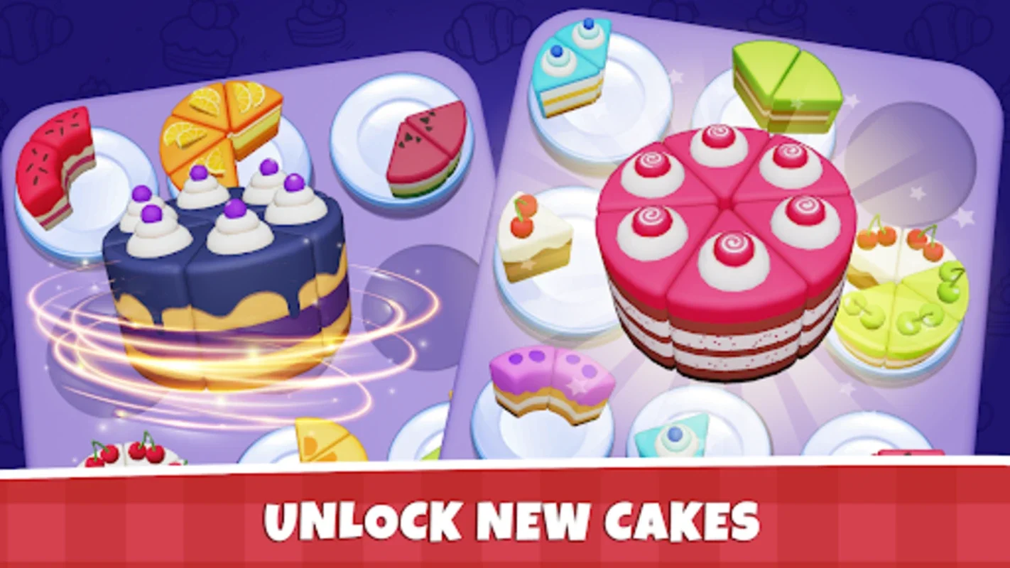 Cake Sort for Android - No Timers, Match-6 Puzzles