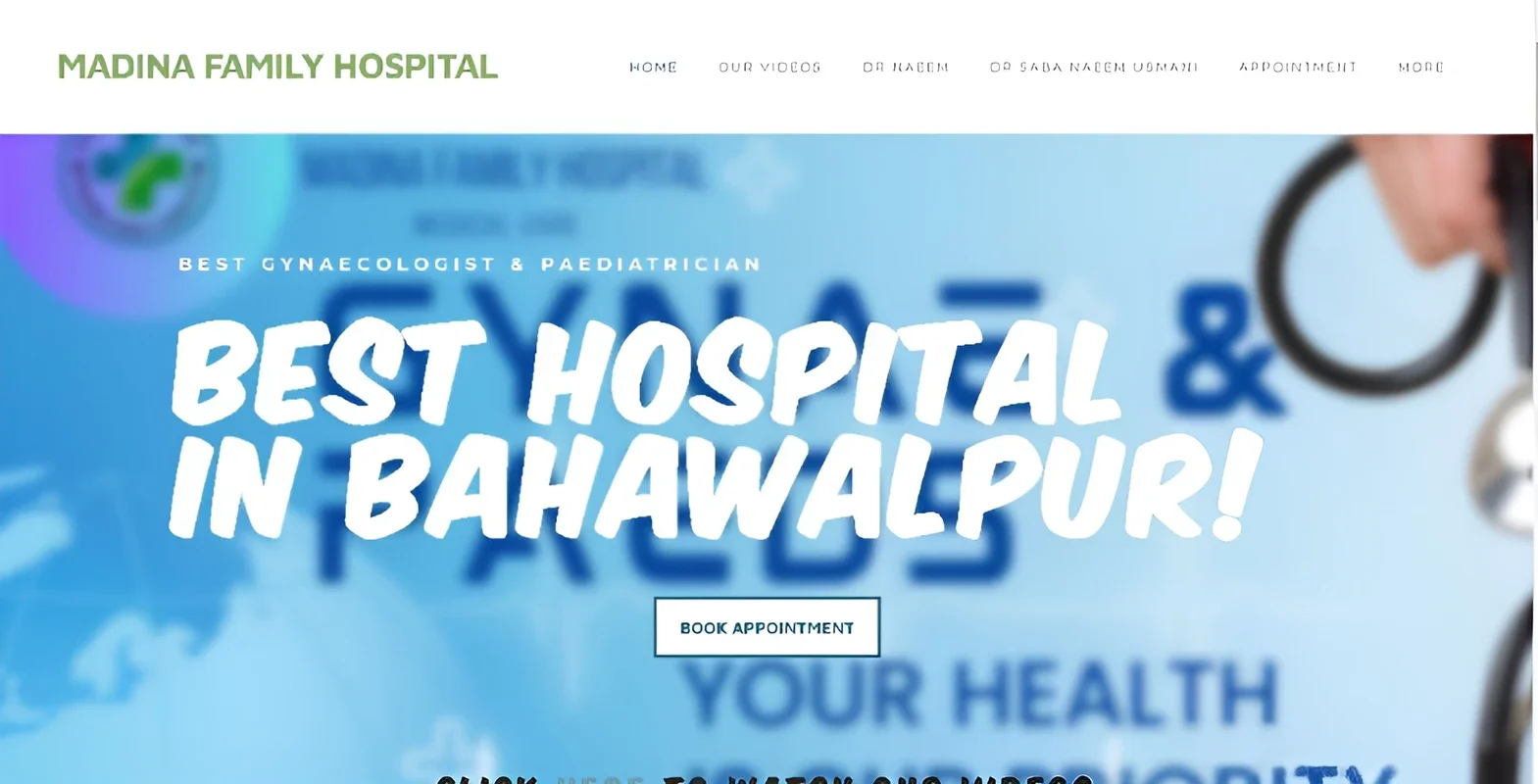 Madina Family Hospital (MFH) for Windows - Convenient Healthcare App