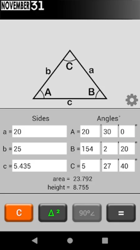 Triangle Calculator for Android: Precise & Versatile