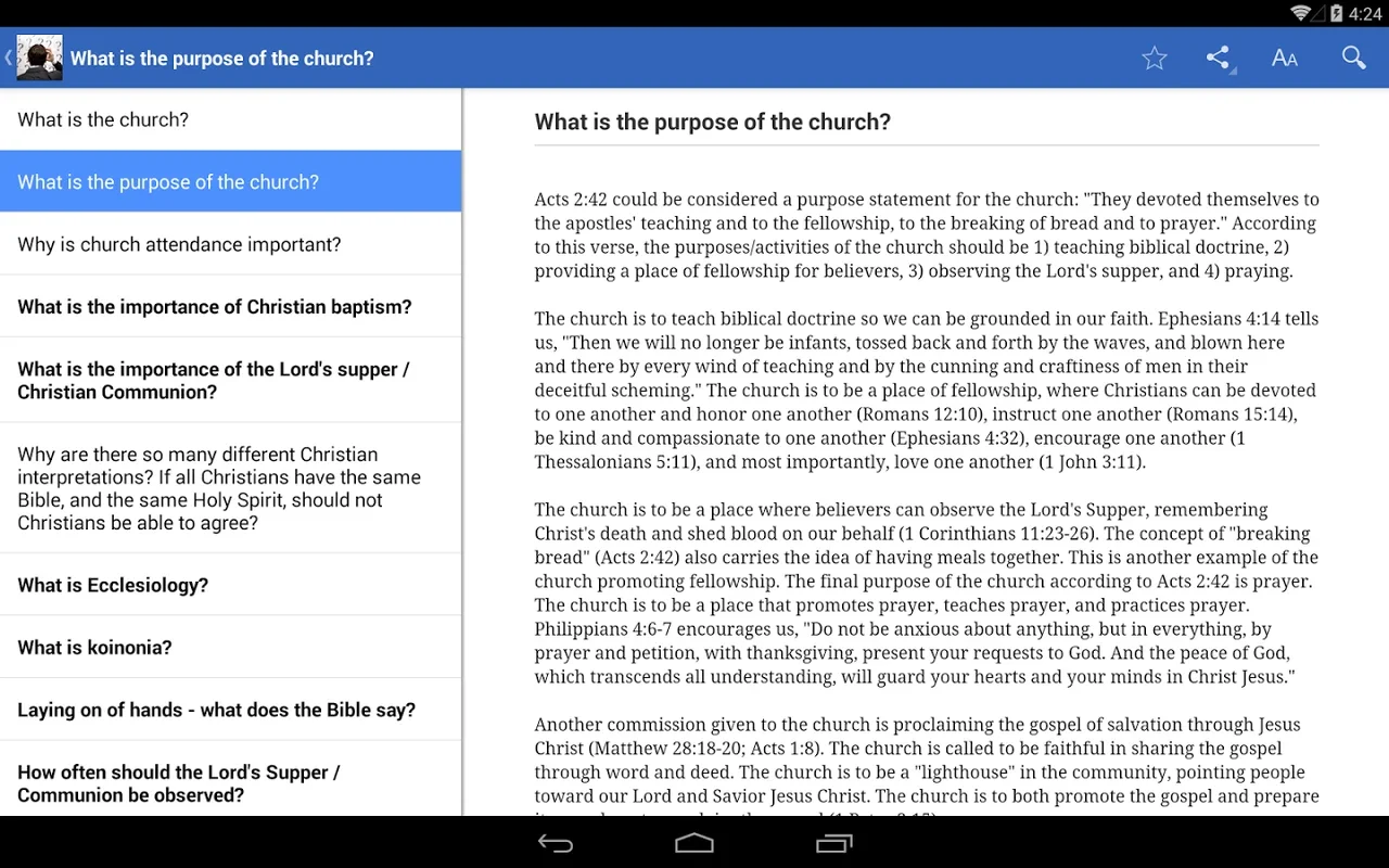 Got Questions? for Android - Explore Biblical Questions