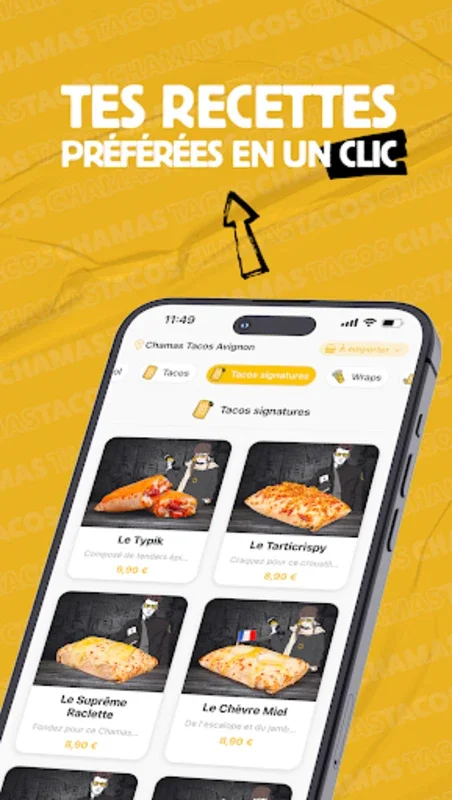 Chamas Tacos for Android - Unlock Taco Rewards