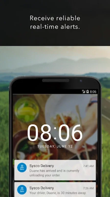Sysco Delivery for Android: Real-Time Tracking Made Easy