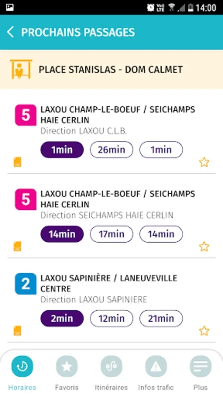 STAN for Android: Simplifying Public Transport in Nancy