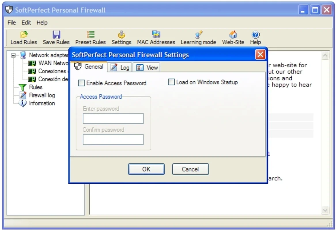 SoftPerfect Personal Firewall for Windows - Secure Your System