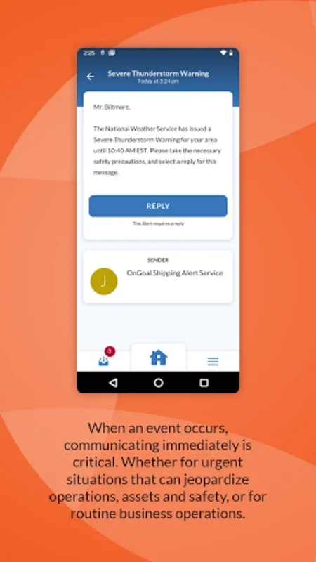 OnSolve for Android - Stay Informed with Real-Time Notifications