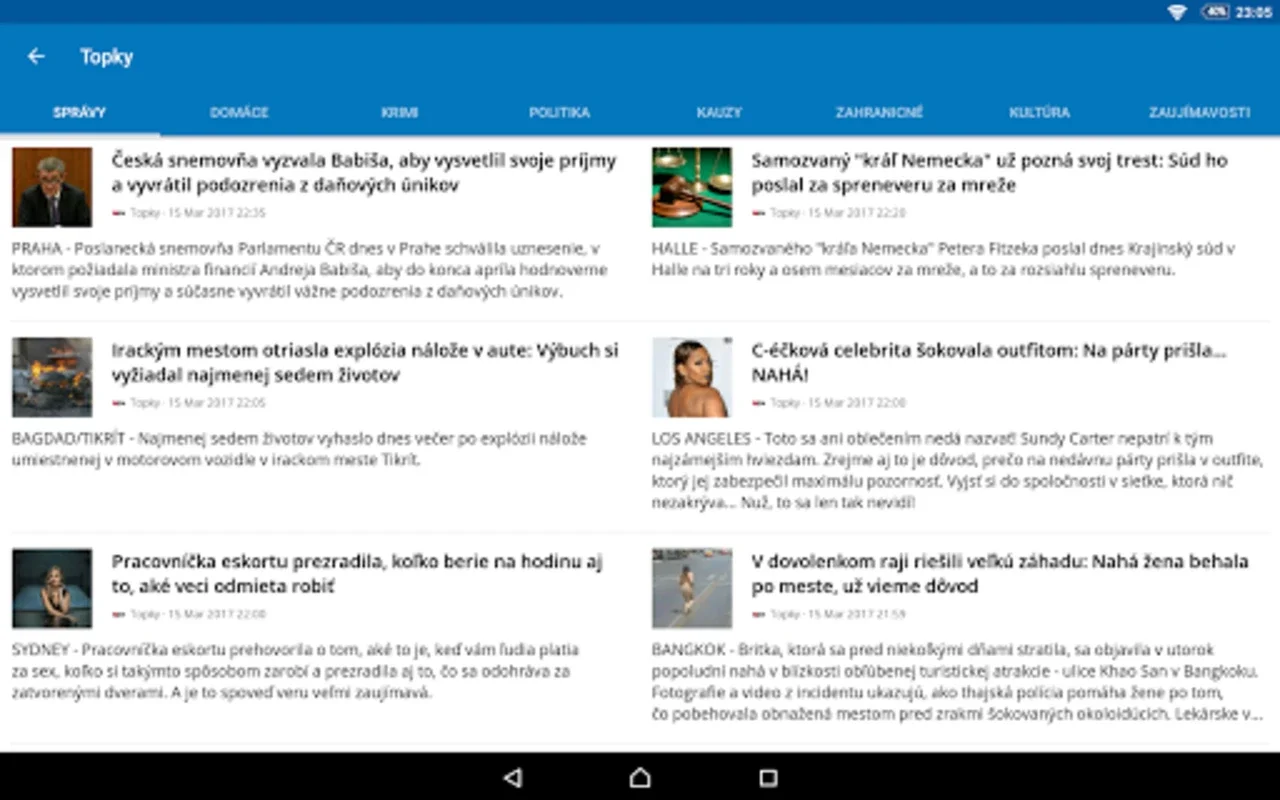 Slovakia News (Správy) for Android - Stay Informed