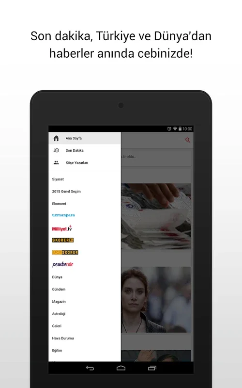 Milliyet for Android: Personalized News Hub