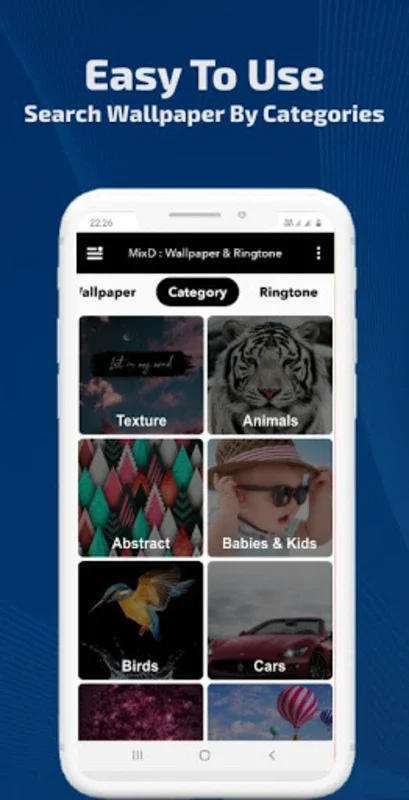 MixD : Wallpaper & Ringtone for Android - Download the APK from AppHuts