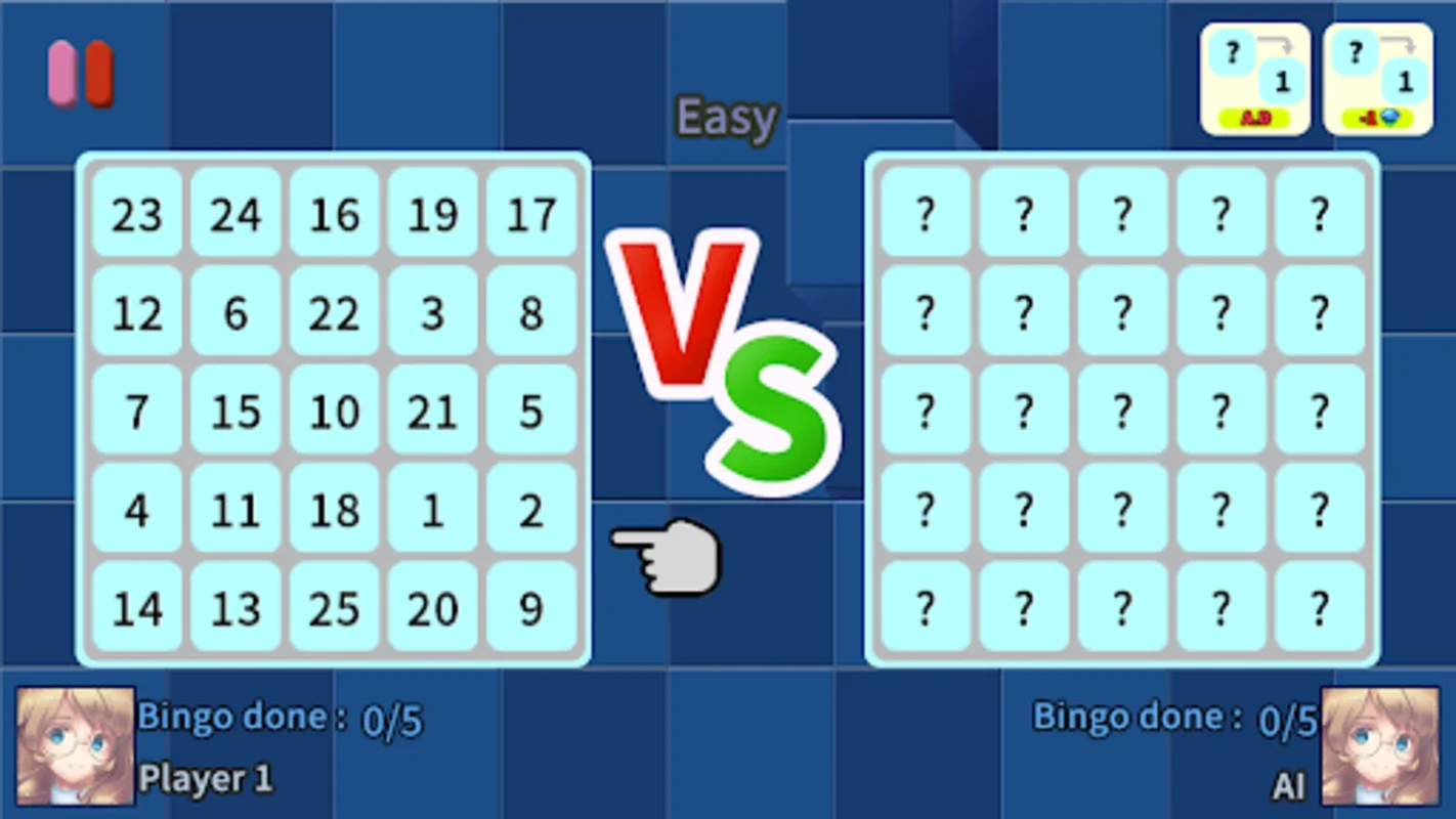 BINGOn1to25 for Android: Fun Offline Bingo with Customization