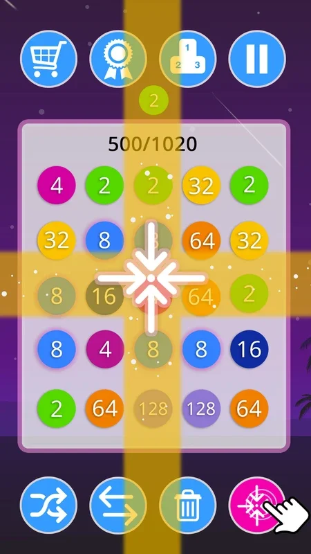 2-4-8 Link Identical Numbers for Android: Connect and Blast