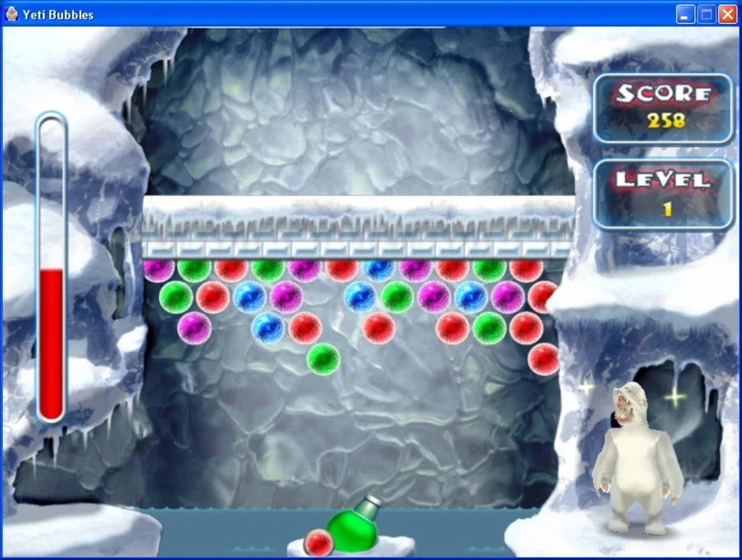 Yeti Bubbles for Windows - Fun with Two Game Modes