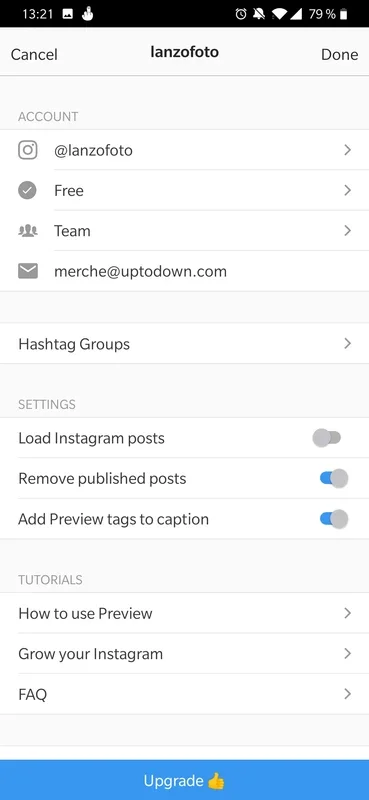 Preview - Plan your Instagram for Android - Manage Instagram Easily