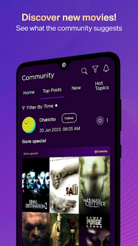 Reeload: Streaming Community for Android - No Downloading Needed