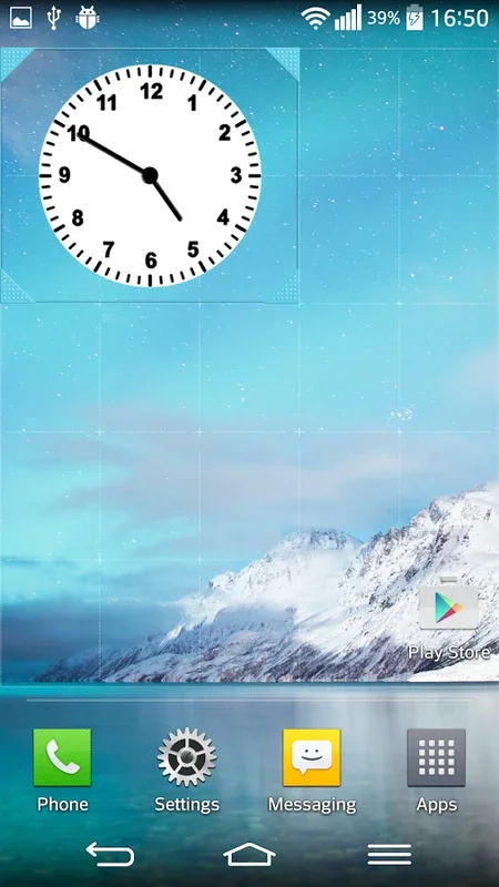 Analog Clock Widget for Android - Stylish Time Display