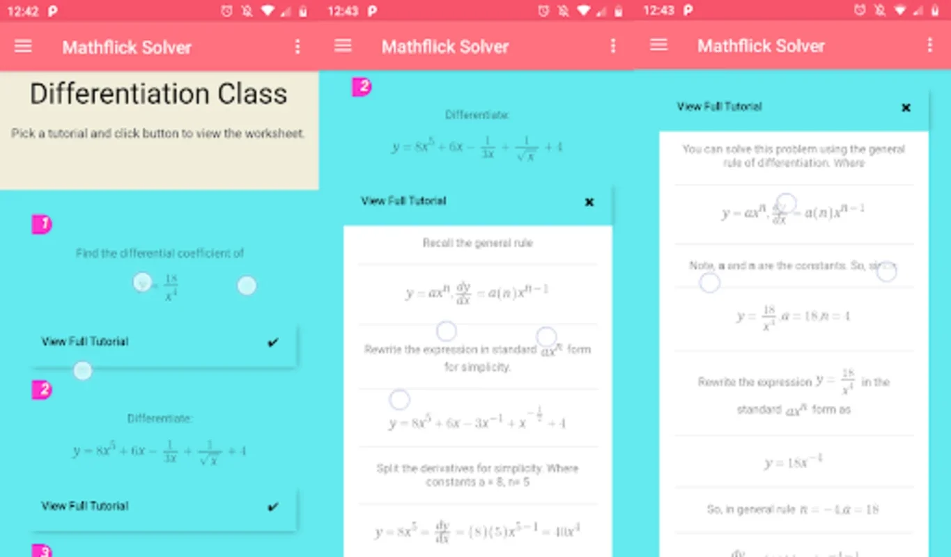 Equation Solver Calculators for Android: Comprehensive Math Aid