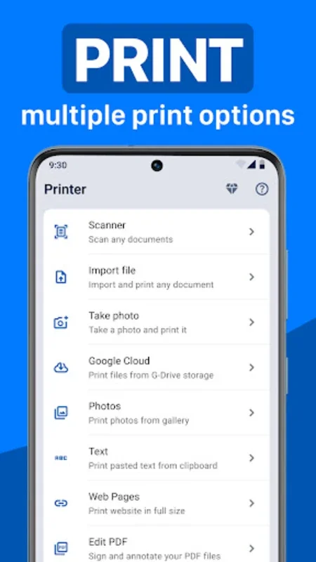 Printer for Android - Hassle - Free Printing