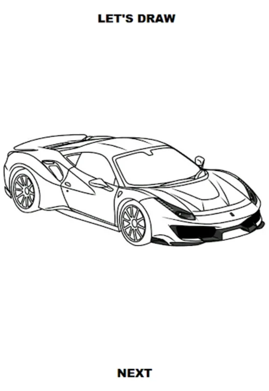 Draw Cars: Super for Android - Create Supercar Art Anytime