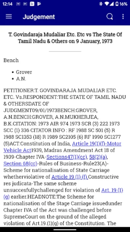 Constitution of India for Android - Comprehensive Legal Access