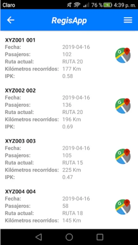 Regisapp for Android - Streamline Transport Management