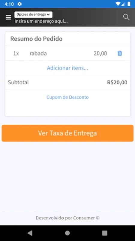 Bom Sabor App for Android - Order Goiás Cuisine Easily