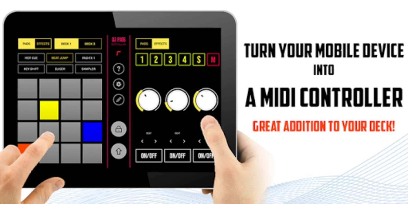 DJ PADS - MIDI Controller for Android - Unlock Versatile DJ Control