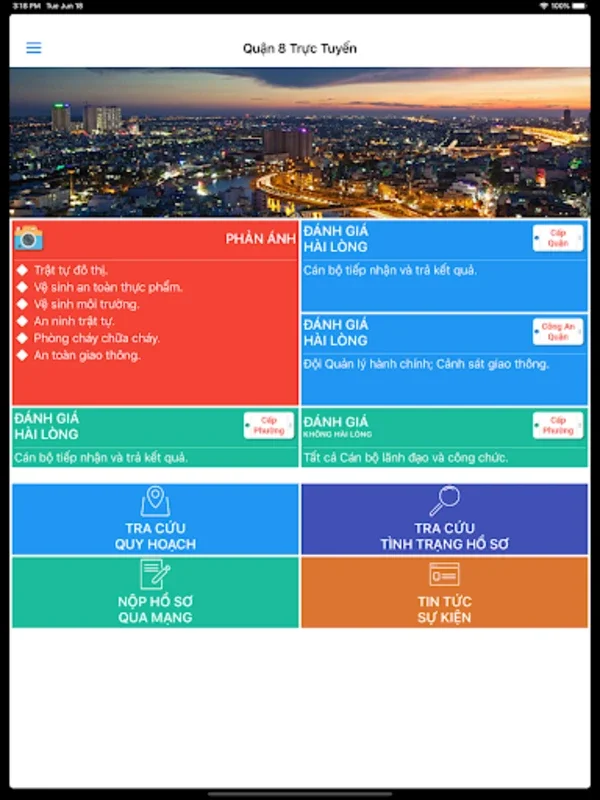 Quận 8 Trực Tuyến for Android: Facilitate Municipal Engagement