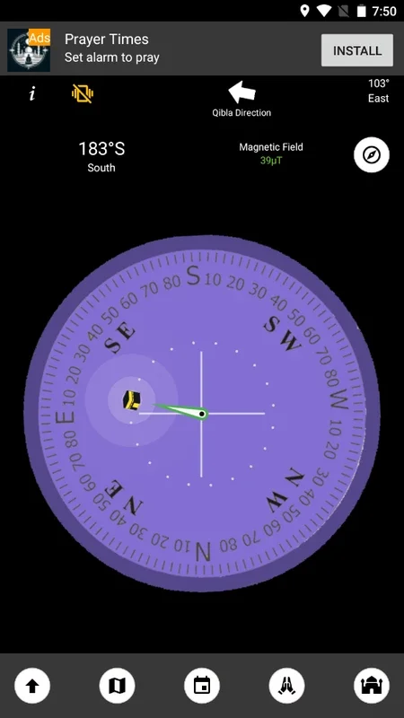 Qibla Compass for Android - Find the Direction to Mecca