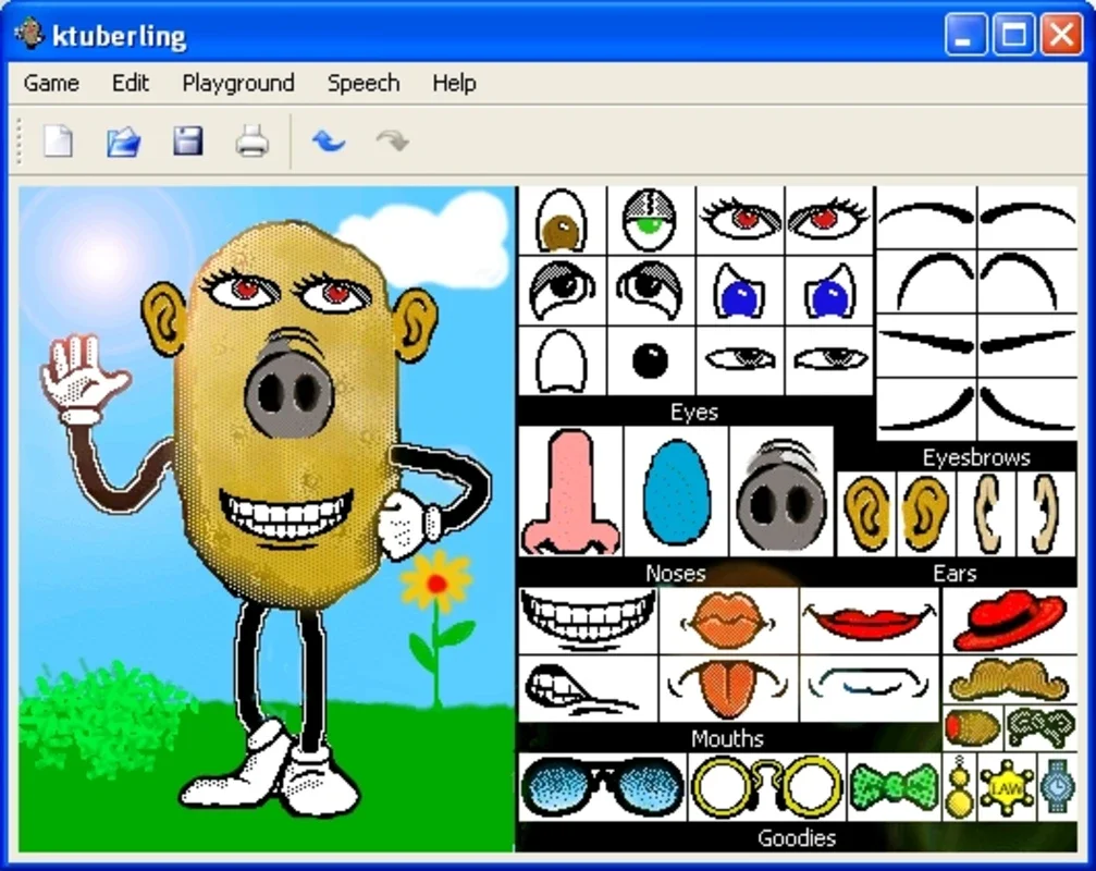 KTuberling for Windows: A Fun Educational Game for Kids