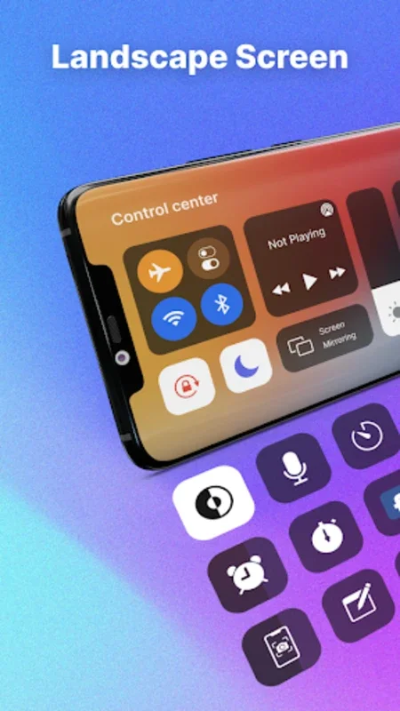 Control Center: IOS 15 for Android - No Downloading Needed