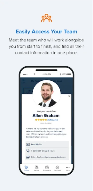 Veterans United for Android - Streamlining Home Financing