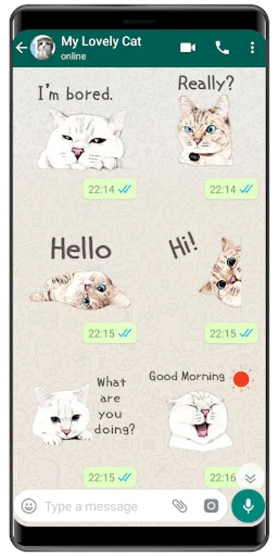 WAStickerApps Cat Memes & Kawaii Cats Stickers for Android