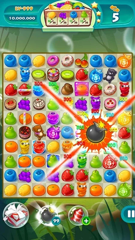 Sweet Fruit Candy for Android - Engaging Match-3 Fun