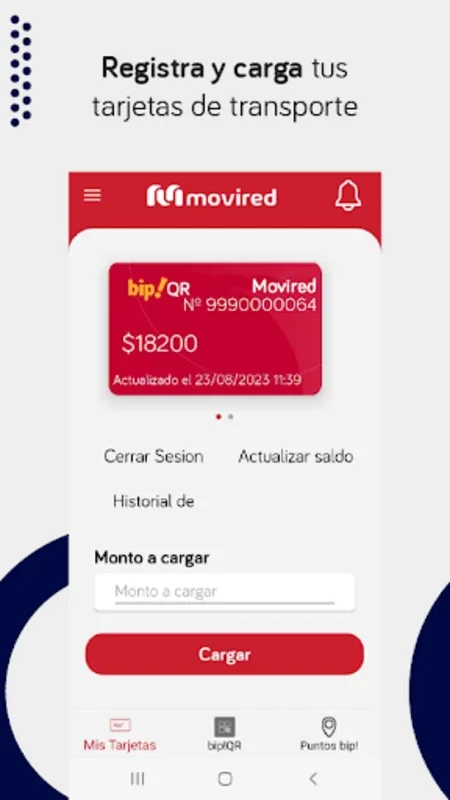 Movired for Android - Simplify Transport Card Management