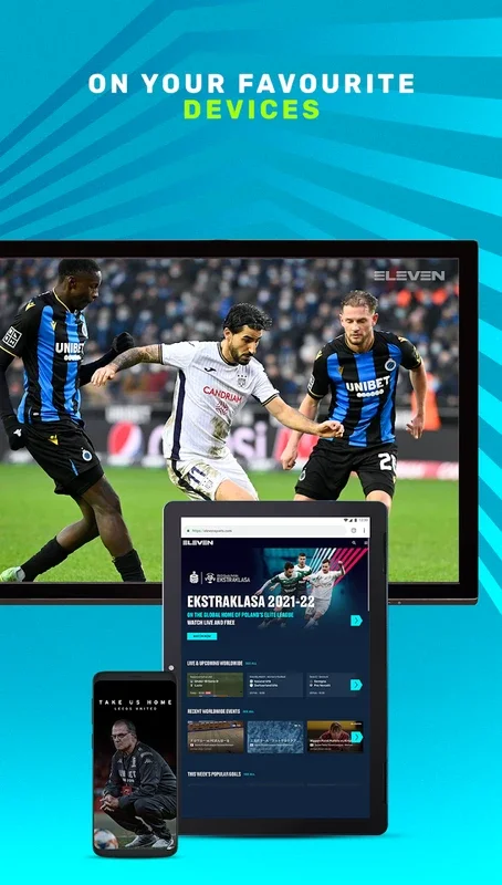 ELEVEN SPORTS for Android - Unbeatable Sporting Experience